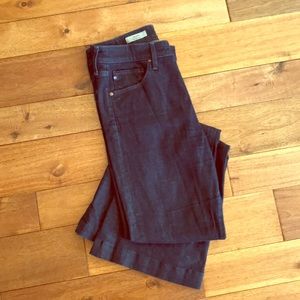 The Janis AG Dark Blue Flare Jeans